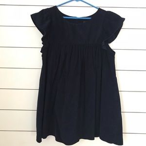 Hatch corduroy maternity top